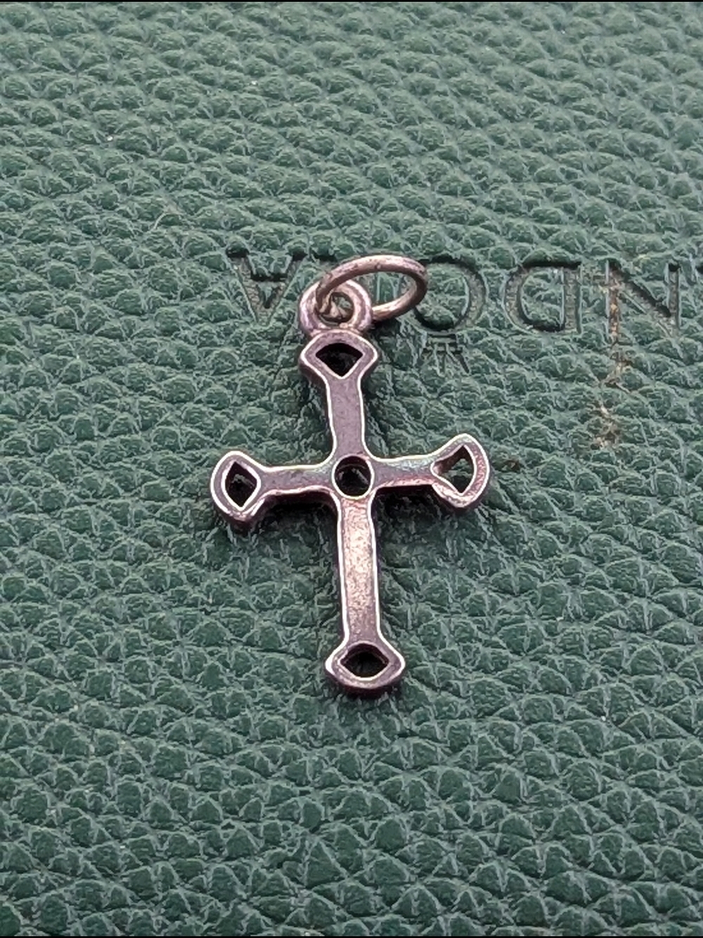 ✨ Vintage Sterling Silver Cross Pendant ✨